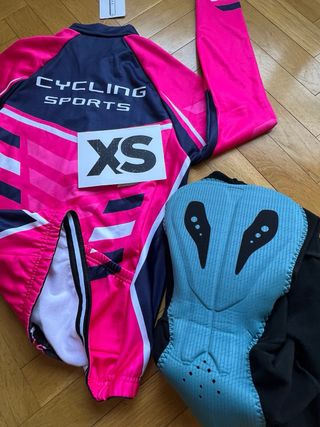 Conjunto equipación ciclismo.Termal.Invierno.XS