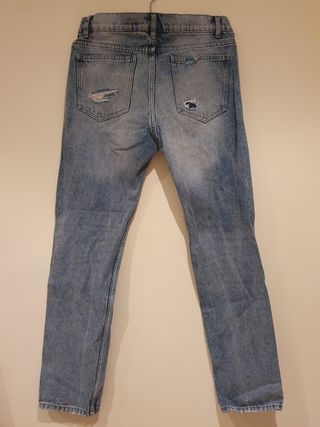 Pantalones Vaqueros H&M Divided Slim Talla 30