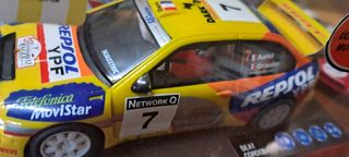Coche Scalextric Seat Córdoba Rally Didier Auriol