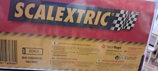 Coche Scalextric Seat Córdoba Rally Didier Auriol