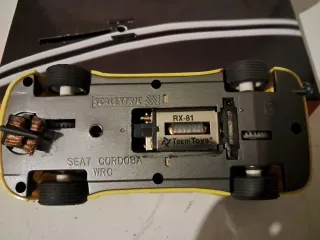 Coche Scalextric Seat Córdoba Rally Didier Auriol