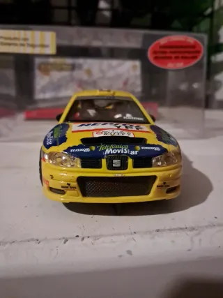 Coche Scalextric Seat Córdoba Rally Didier Auriol