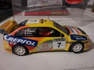 Coche Scalextric Seat Córdoba Rally Didier Auriol