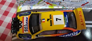 Coche Scalextric Seat Córdoba Rally Didier Auriol
