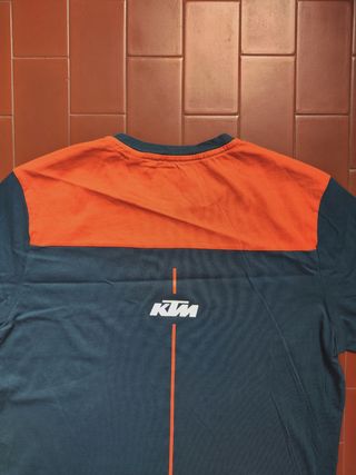 KTM pure style t-shirt uomo taglia S blu petrolio