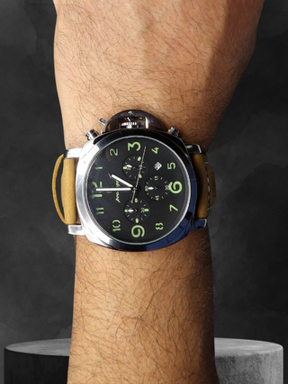 Orologio Cronografo Homage Uomo Acciaio 50 mm