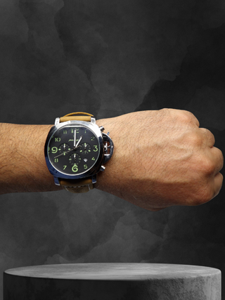 Orologio Cronografo Homage Uomo Acciaio 50 mm