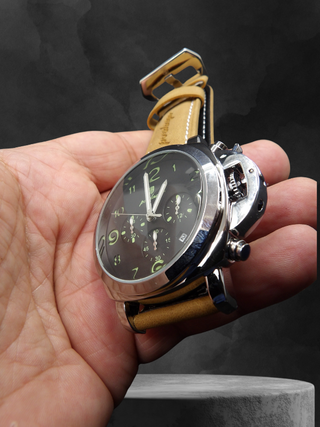 Orologio Cronografo Homage Uomo Acciaio 50 mm