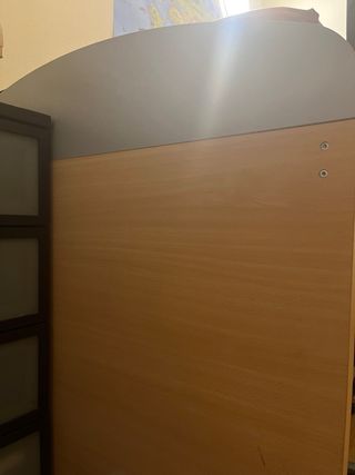 Cama nido doble de madera