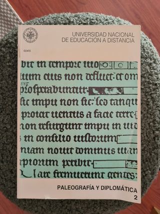 Libro Paleografía y diplomática vol.2 UNED