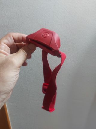 Linterna frontal luz roja y blanca 