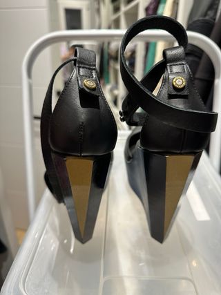 Zapatos de tacón Diesel piel negros talla 39