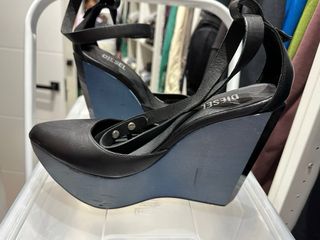 Zapatos de tacón Diesel piel negros talla 39
