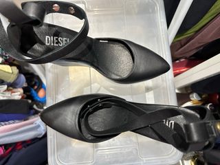 Zapatos de tacón Diesel piel negros talla 39