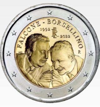 Italia 2022 moneda 2 euros