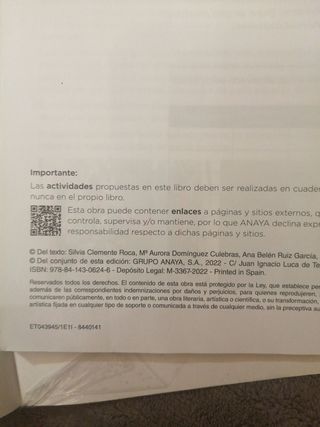 Biologia y Geología 3 eso