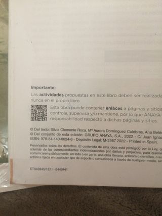 Biologia y Geología 3 eso