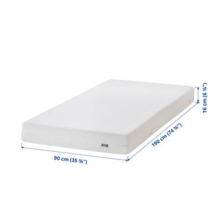 Colchón viscoelástico IKEA. 