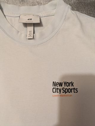 Lote 4 Camisetas manga corta talla M Oversied.