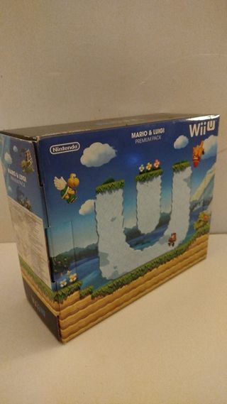 Nintendo Wii U con Super Mario Bros. U