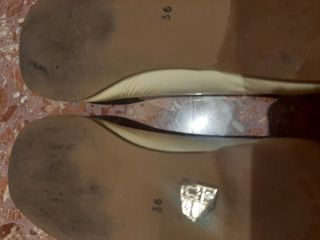 Zapatos Landa niña comunión beige lazo