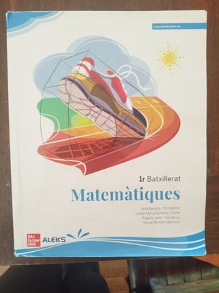 Matemàtiques 1r Batxillerat