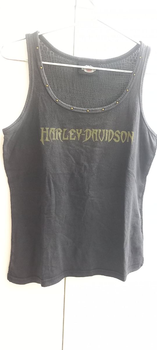 Canotta Harley-Davidson Donna nera