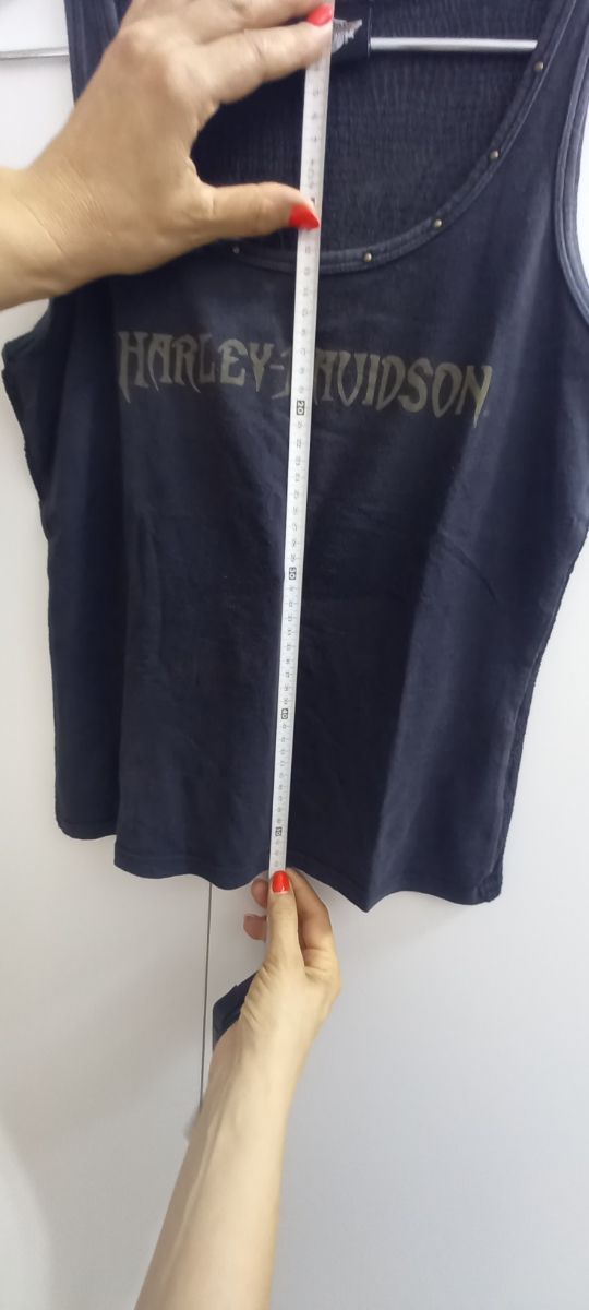 Canotta Harley-Davidson Donna nera