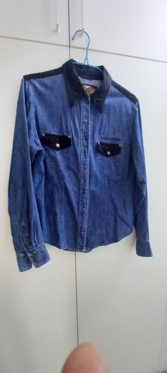 Camicia Harley-Davidson Donna Blu