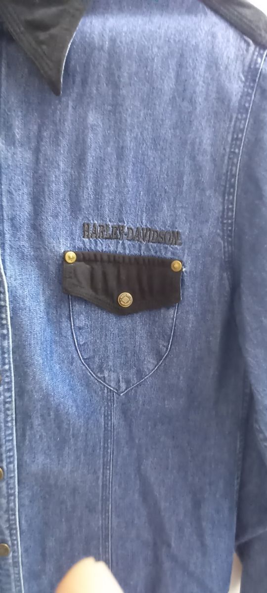 Camicia Harley-Davidson Donna Blu