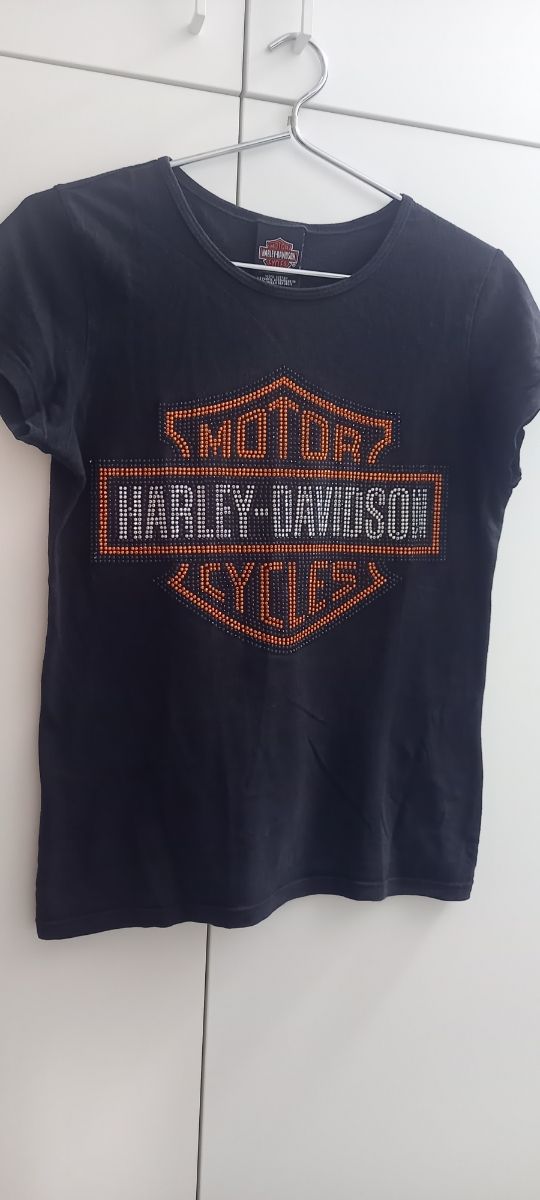 Maglietta Harley-Davidson Donna Nera