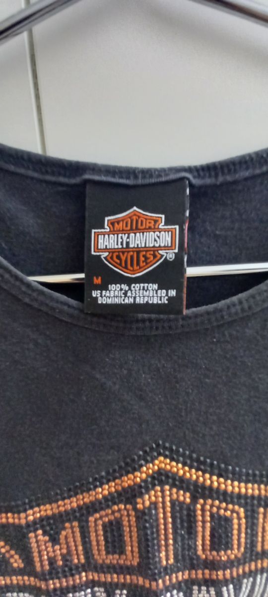 Maglietta Harley-Davidson Donna Nera