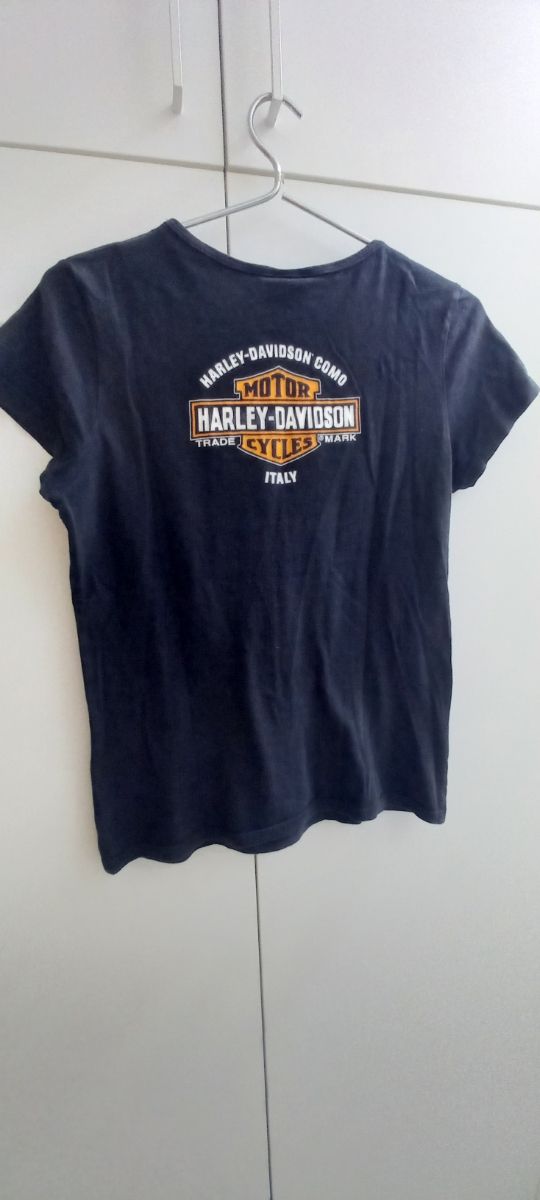 Maglietta Harley-Davidson Donna Nera