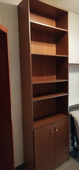Estantería Librería de madera con 2 Puertas