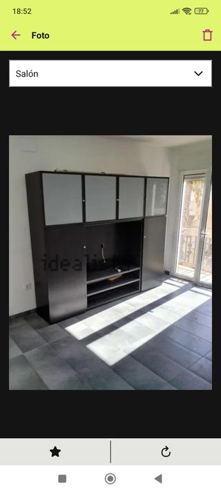 Mueble TV Modular Negro y Blanco