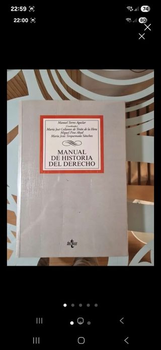 Manual de Historia del Derecho 