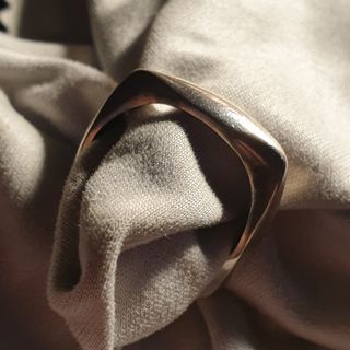 Anillo Plata Cuadrado Macizo. - Ref 1909252303