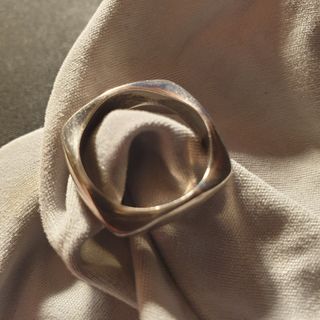 Anillo Plata Cuadrado Macizo. - Ref 1909252303