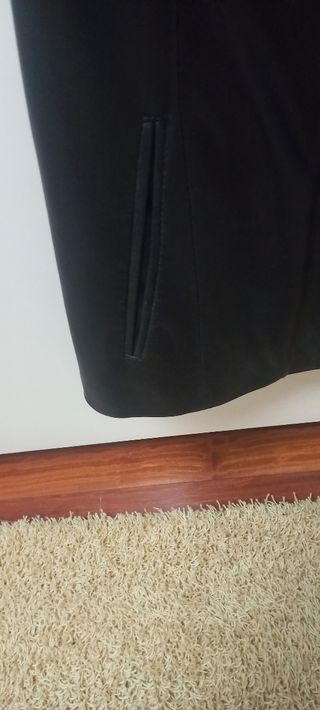 Chaqueta de Piel Negra