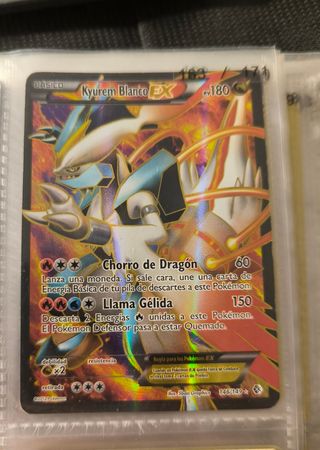 Kyurem Blanco EX Carta Pokémon Full Art