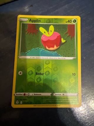 Carta Pokémon Applin Básico