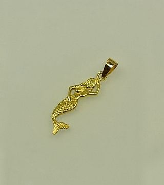 Colgante Sirena Oro 18k