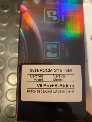 Intercomunicador Moto EJEAS V6 Pro (2 Unidades)