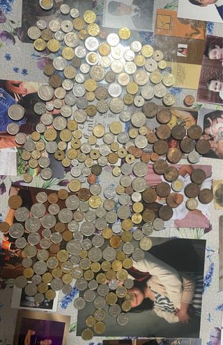 Lote de monedas antiguas