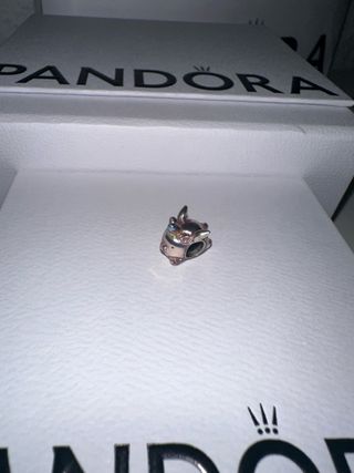 Charm Cerdo Unicornio Volador Pandora Plata