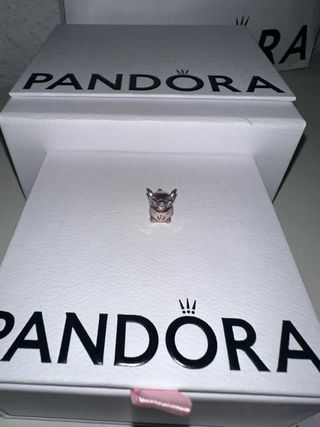 Charm Cerdo Unicornio Volador Pandora Plata