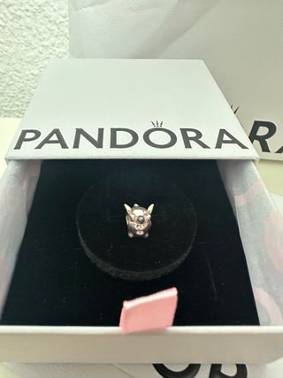 Charm Cerdo Unicornio Volador Pandora Plata