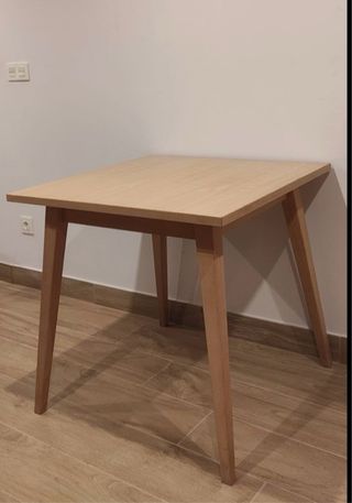 Mesa de cocina 80x80 cm, altura 70 cm. 