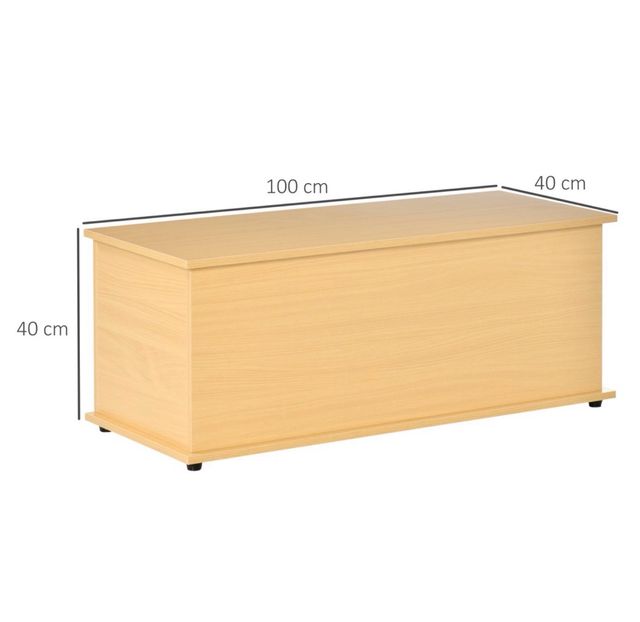 Baúl de almacenaje de madera