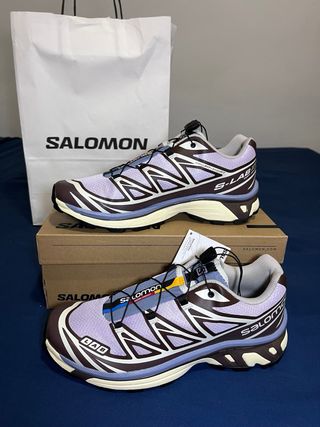 Zapatillas Salomon XT-6 Talla 43 Morado